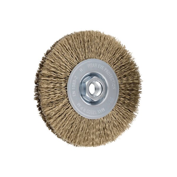 PFERD TOOLS PFERD TOOLS Okrúhla kefa, nepletená, RBU Ø 125x15 mm Oceľový lanko M14 s mosadzným povrchom Ø 0,20 mm Uhlová brúska 43502303 1 ks; 43502303