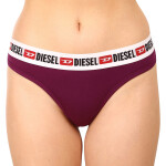 Dámske tangá 3Pack 00SE0K-0EAXL-E6463 Yellow, Black, Purple - Diesel M