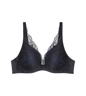 Dámska podprsenka Body Make-Up Illusion Lace WP - BLACK - black 0004 - TRIUMPH BLACK 90B