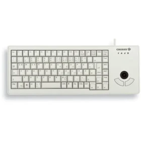 Cherry G84-5400LUMDE-0 šedá / Klávesnica s trackballom / drôtová / USB / DE layout (G84-5400LUMDE-0)