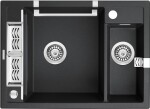 DEANTE DEANTE - Magnetic grafit metalic - Magnetic Granitový drez, 1.5 - bowl ZRM_G503