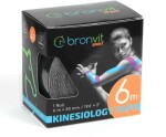 BronVit Sport Kinesio Tape classic čierná 5cmx6m