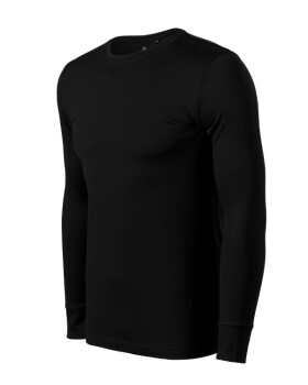 Pánske tričko Merino Rise LS black 2XL