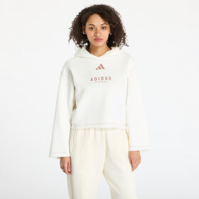 Mikina adidas All Szn Loose Graphic Hoodie Off White L