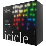 Smart LED vianočná reťaz TWINKLY Icicle TWI190SPP-TEU 5x0,6m WiFi