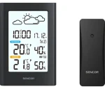 Sencor SWS 2700 / Meteostanica / Bezdrôtový senzor / Predpoveď počasia / LCD displej / Dosah 80 m