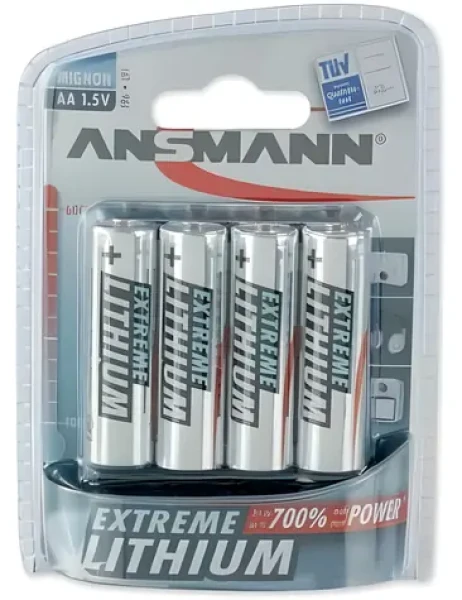 Ansmann Extreme Lithium AA FR6 / Batéria / 1,5 V / 4 ks (1512-0002)
