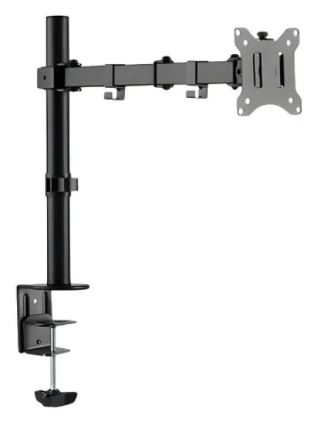 Digitus univerzálny svorkový držiak monitora 15 "- 32" / Držiak monitora / VESA 75-100 mm / nosnosť 8 kg / čierna (DA-90399)