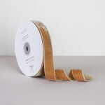 Bella Rose Zamatová stuha 2 cm – Camel (10 m)