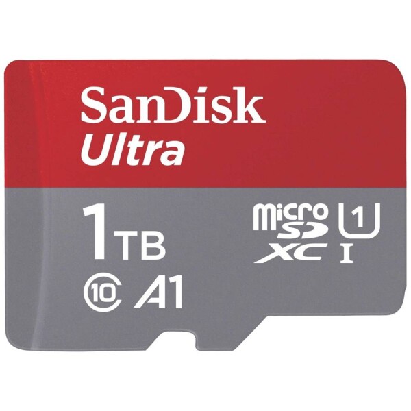 SanDisk microSDXC Ultra 1TB (A1/UHS-I/Cl.10/150MB/s) + Adapter Mobile pamäťová karta micro SDXC 1 TB A1 Application Performance Class, UHS-Class 1; SDSQUAC-1T00-GN6MA