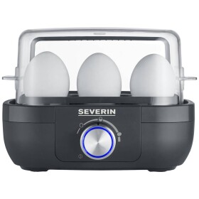Severin EK 3166 varič vajec bez BPA, s odmerkou, s prepichovačom vajec čierna; 3166
