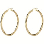 Guess Módne kruhové náušnice Hoops I Did It Again JUBE04184JWYGT/U