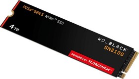 SanDisk WD_BLACK SN8100 NVMe SSD 4TB Retail