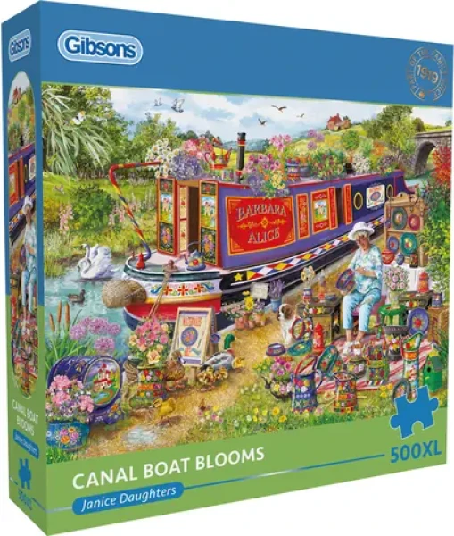 GIBSONS Puzzle Kvitnúca loď XL