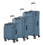Sada cestovných kufrov Travelite Skaii 4w S,M,L Blue
