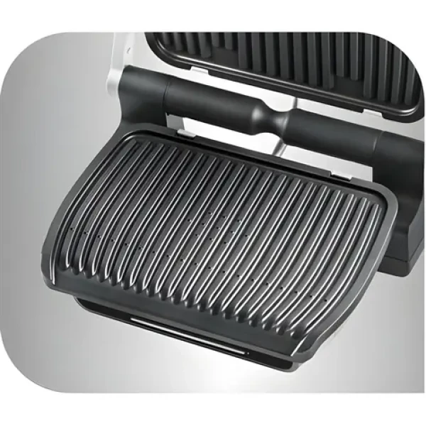 TEFAL OptiGrill GC7058 čierna / Kontaktný gril / 2000 W / 6 programov / Gril. plocha: 600 cm2 (GC7058)
