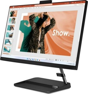 Lenovo Lenovo IdeaCentre AIO 3 24IAP7 Intel Core i7-13620H 23.8 FHD IPS 250nits AG 16GB DDR4 3200 SSD1TB UHD NoS Black