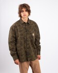 Carhartt WIP L/S Duck Shirt Camo Duck, Green / Office Green XL