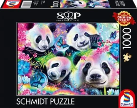Schmidt Puzzle Neon: Pandy