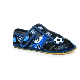 KTR Futbal modré barefoot papuče 27 EUR
