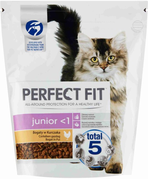 PERFECT FIT Granule pre mačky Junior s kuracím mäsom