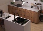 DEANTE DEANTE - Magnetic antracit metalic - Magnetic Granitový drez, 1.5 - bowl ZRM_T503
