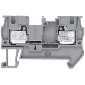 Siemens 8WH60000AG00 priechodná svorka zásuvná svorka sivá 50 ks; 8WH60000AG00