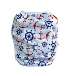 GaGa's Plienkové plavky pre bábätko Kotvy červené (8594197440449)