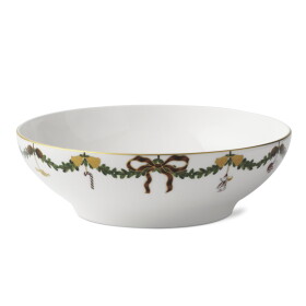 Royal Copenhagen Porcelánová misa Star Fluted Christmas 25 cm
