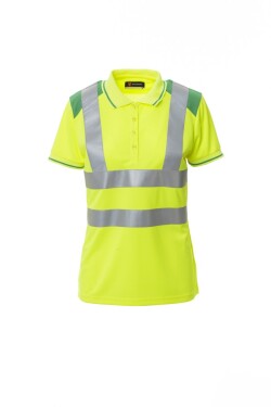 Payper Dámska reflexné polokošeľa GUARD + Farba: Žltá Fluo/ Zelená, Veľkosť: XL (001484002801020XL)