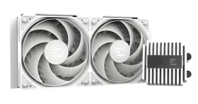 Zalman ALPHA2 V2 A24 biela / Vodný chladič CPU / AIO / 240 mm (ALPHA2 V2 A24 White)