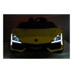 Mamido Detské elektrické auto Lamborghini Revuelto XL STRONG žlté