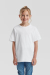 Fruit of the Loom Kids Valueweight T Detské tričko 16.1033 svetloružové light pink 128