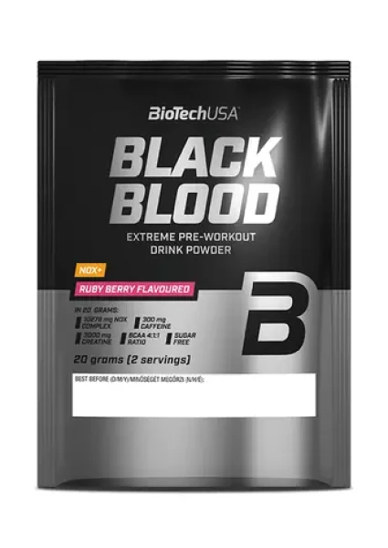 BioTech Black Blood NOX+ ruby berry 20 g (16117)