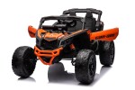 Mamido Elektrické autíčko Buggy Maverick Can-Am 4x200W 24V LCD MP4 oranžové lakované