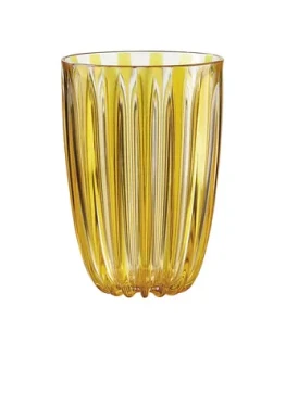 Guzzini Pohár Dolce VITA Amber / Sada 4 ks / 470 ml / bioplast (123900151)