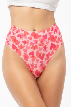 LOVE VIBES JEDNODUCHÉ STRING MAXI NOHAVIČKY Červená XL