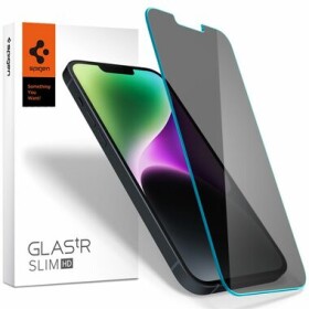 Spigen TR Slim HD Anti-Glare Privacy ochranné sklo pre Apple iPhone 14 Plus/13 Pre Max (AGL03384)