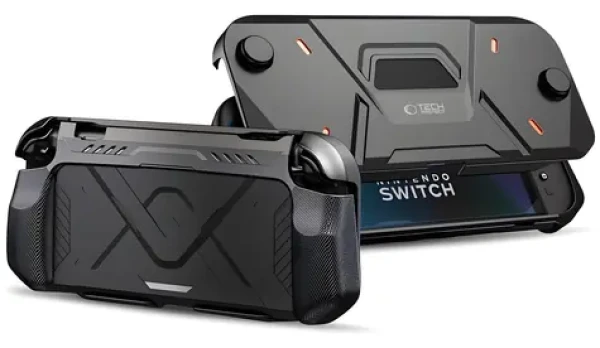 Tech-Protect Carbonox čierna / Ochranný obal / Nintendo Switch 2