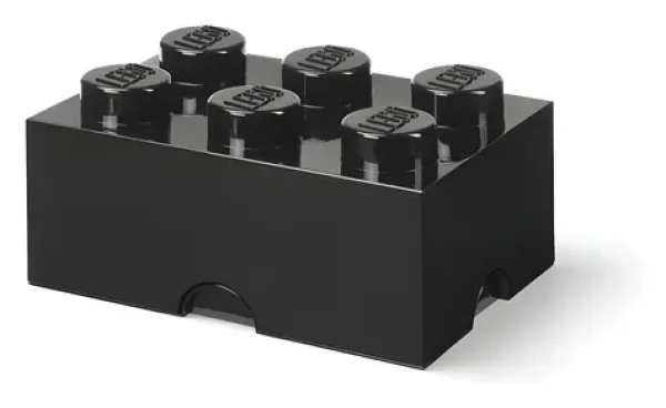 LEGO® Storage 40000803 Brick 6 čierna / Úložný box / 375 x 250 x 180 mm (40000803)