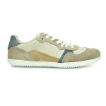 Groundies Nova GO1 Beige/Sage green celoročné barefoot tenisky 38 EUR