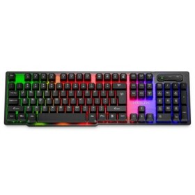 KRUX Solar RGB čierna / Herná Klávesnica / membránová / RGB podsvietenie / USB / US layout (KRX0022)