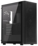 Endorfy skriňa Ventum 400 Air čierna / ATX / 4x120mm / 2xUSB 3.0 / USB-C / mesh panel / tvrdené sklo / bez zdroja (EY2A024)