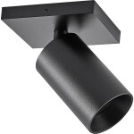 Deko Light 348246 Can Tilt eckig, 1x 7,5 W GU10, Schwarz Stropné svítidlo GU10 7.5 W čierna; 348246