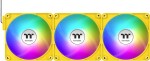 Thermaltake CT120 EX ARGB Sync 3-pack Žltý (CL-F215-PL12BB-A)