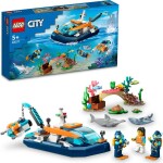 LEGO® City 60377 Prieskumná ponorka potápačov