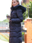 Dámsky kabát Coat BLH220027FXR tmavošedý -. PERSO 46/3XL
