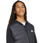 Pánska páperová bunda adidas Essentials Climawarm Hybrid Hooded Jacket black KA5251 pánska XS