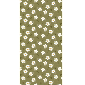 Ib Laursen Papierové servítky Flowers / Green – 16 ks