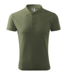 Pánska polokošeľa Pique khaki 3XL